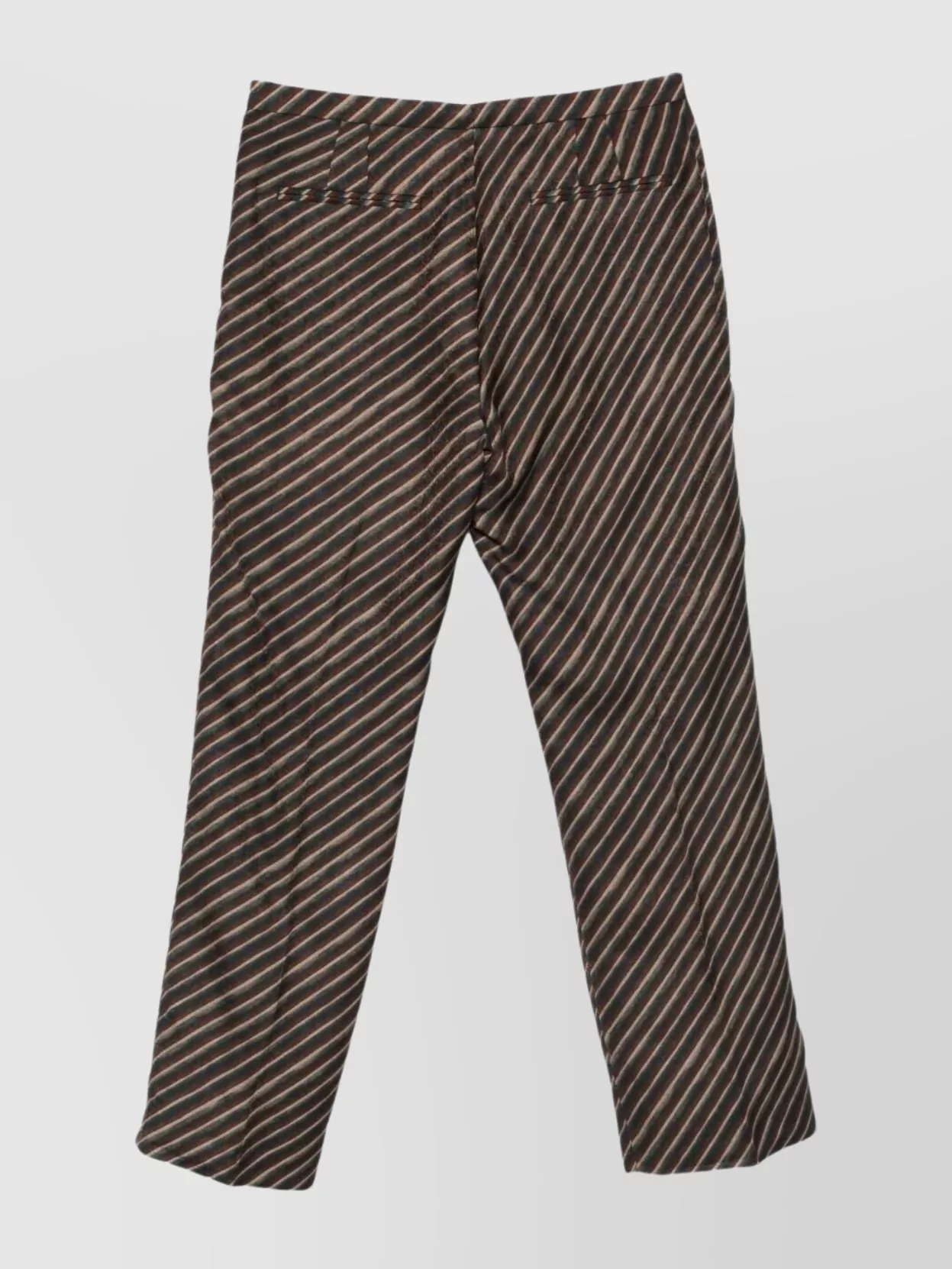 Dries Van Noten Palola Wool Striped Trousers Clothing In Black