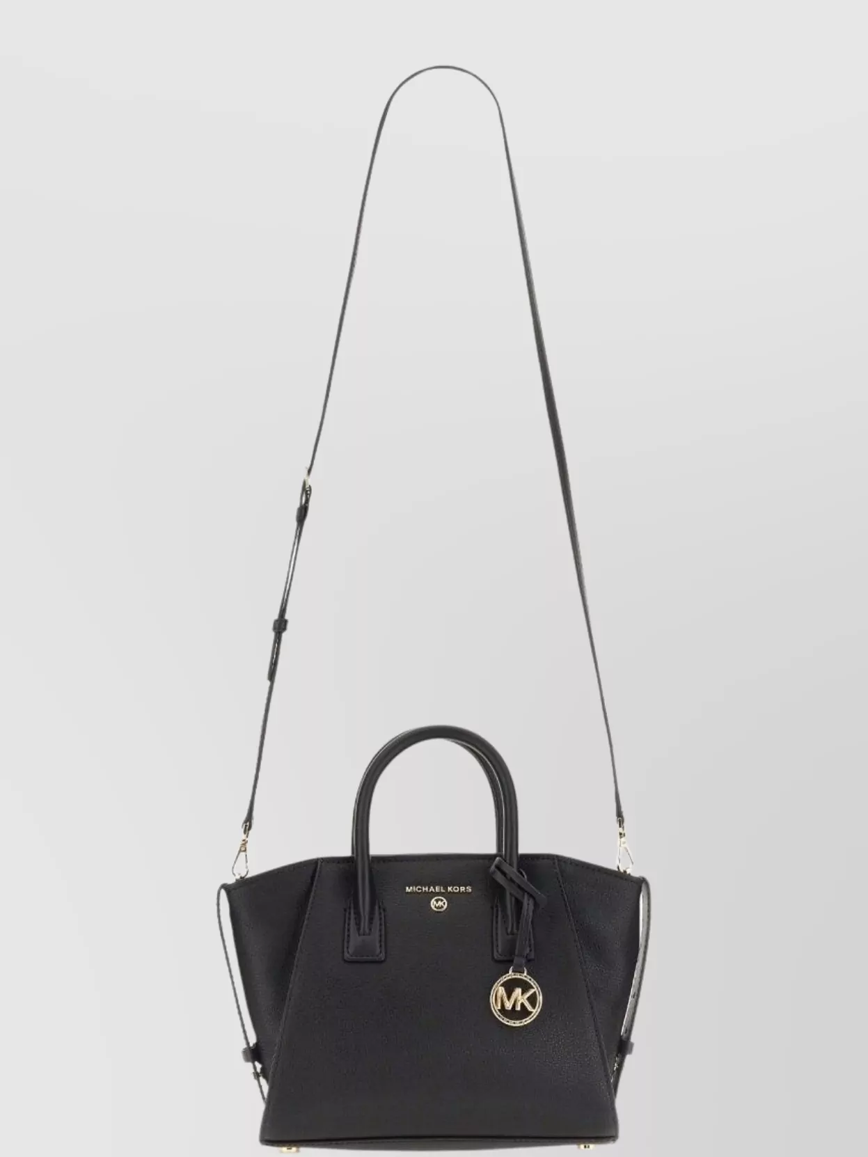 Michael Kors Small Handbag Featuring Structured Shape In Black