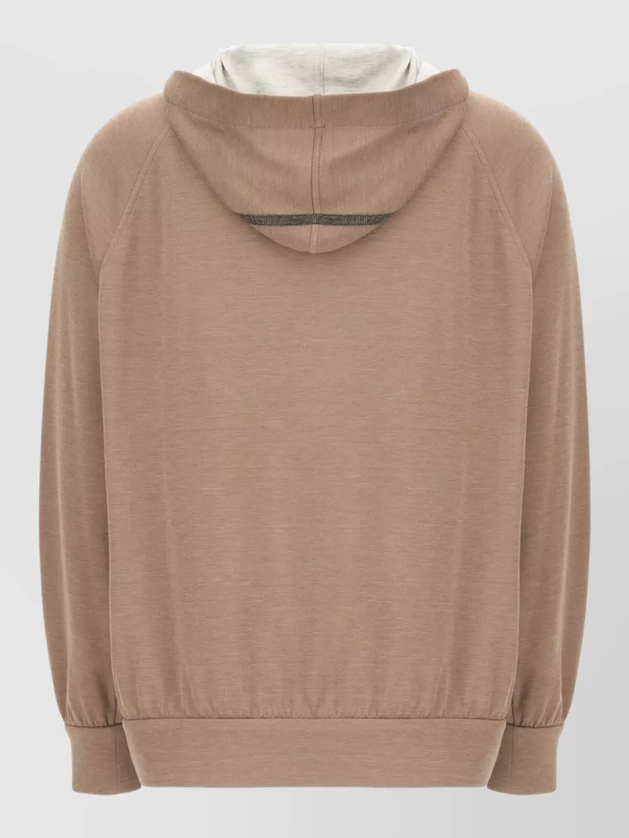 Brunello Cucinelli Silk Blend Sweatshirt