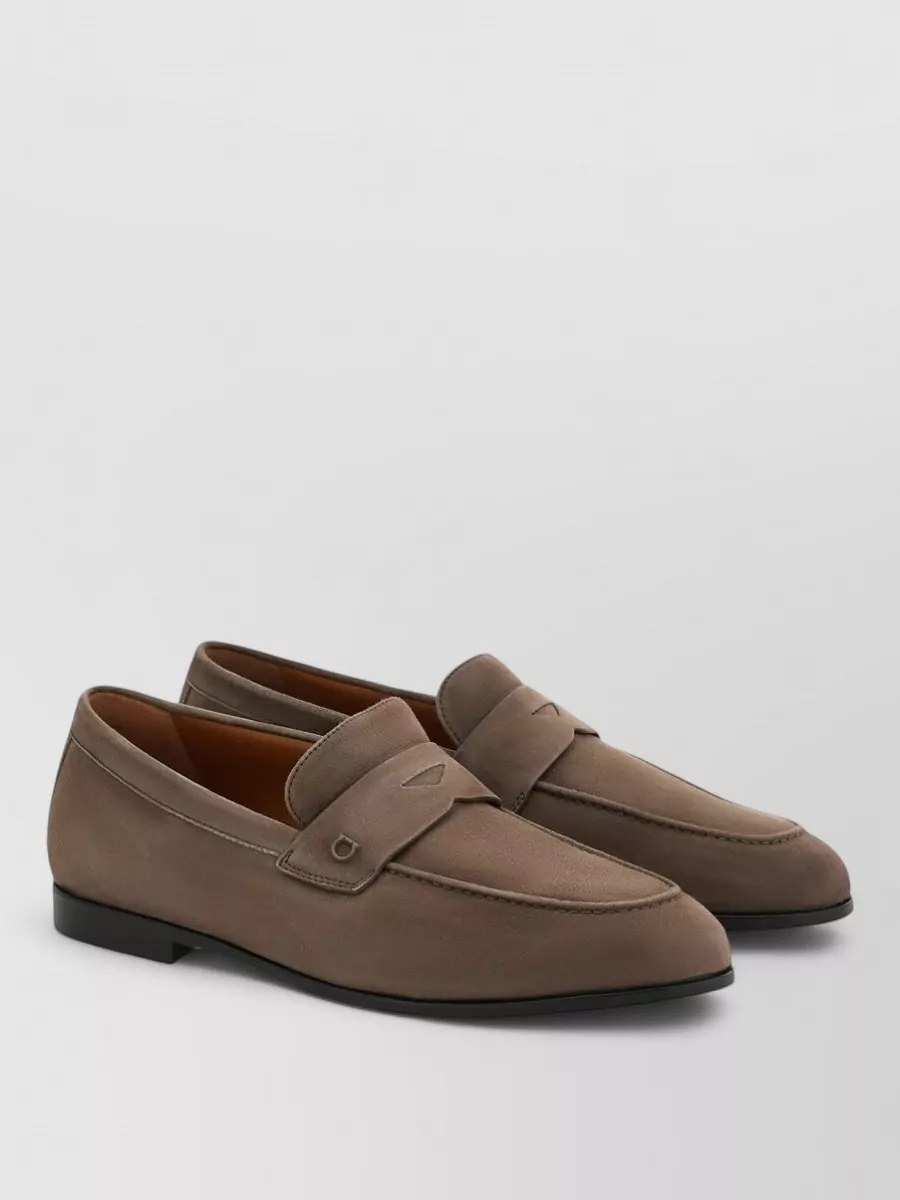 Ferragamo suede loafers