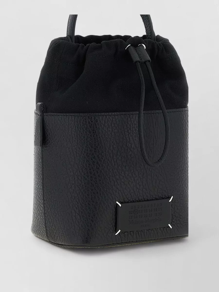 Maison Margiela 5ac small leather bucket bag
