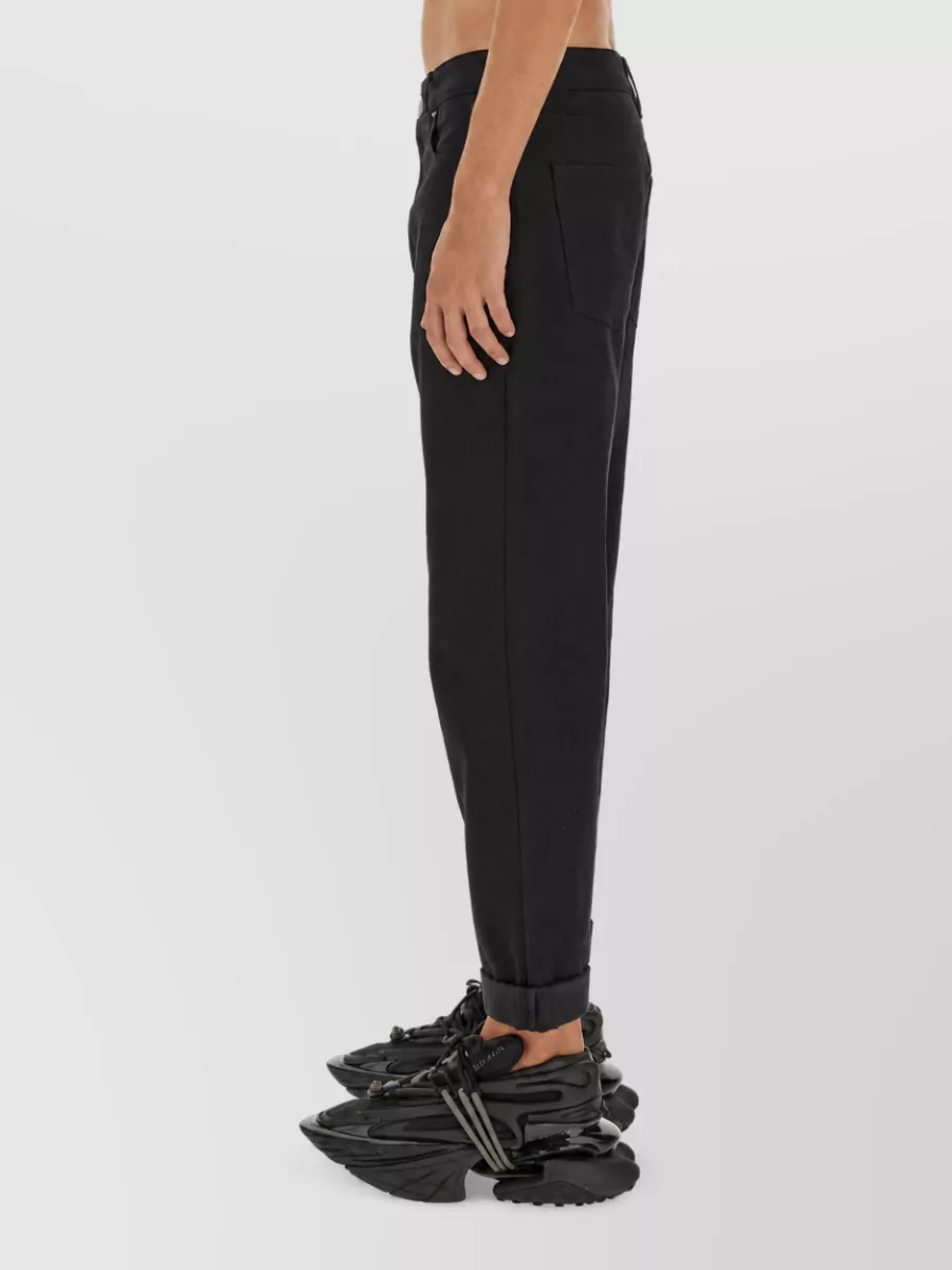 Balmain Denim Straight-Leg Jeans