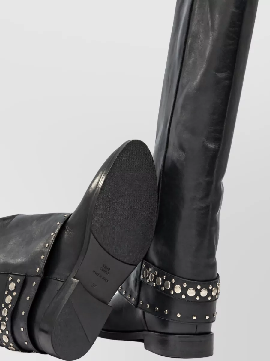 Strategia Leather Ankle Boots