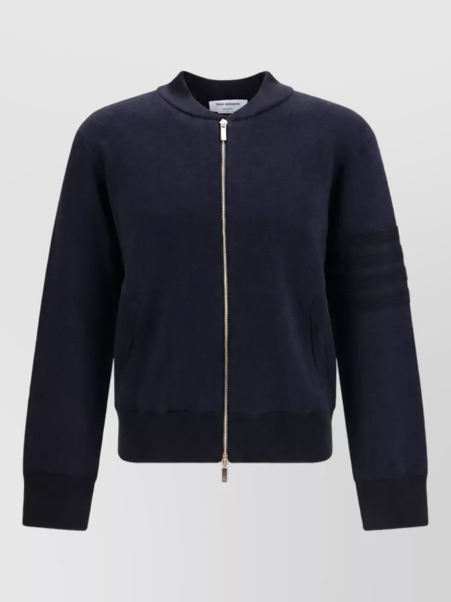 Thom Browne wool bomber jumper