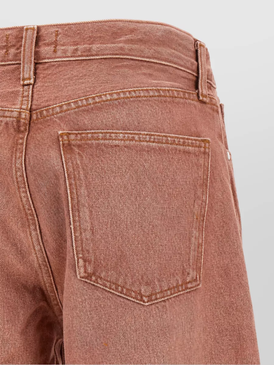 Agolde Denim Arc Mid-Rise Wide-Leg Jeans