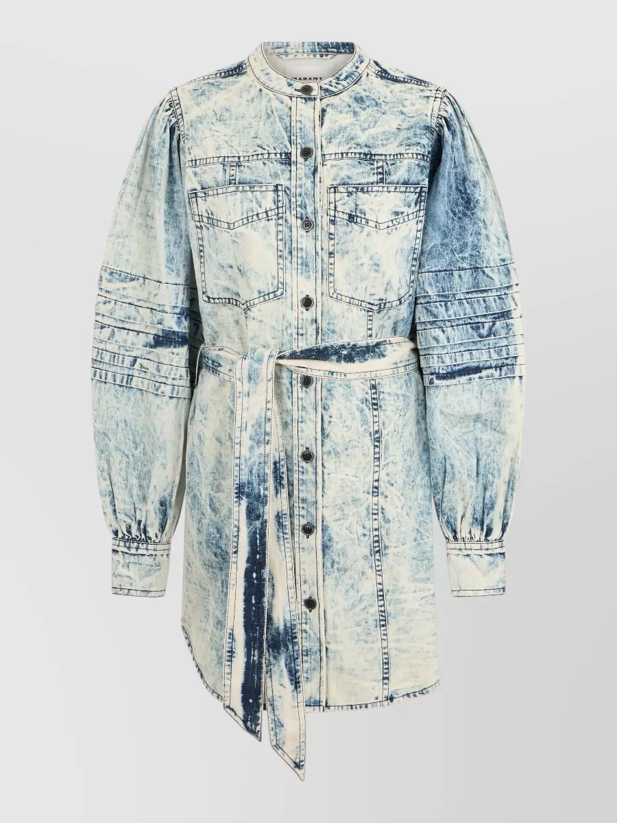Isabel Marant Etoile Denim long-sleeve mini shirt dress