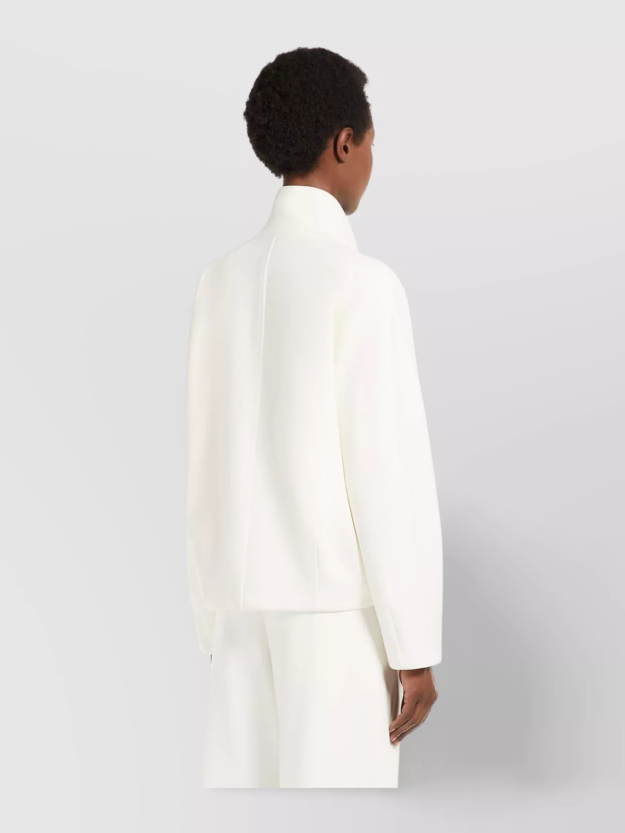 Max Mara Knitwear High Neck Kimono Sleeves