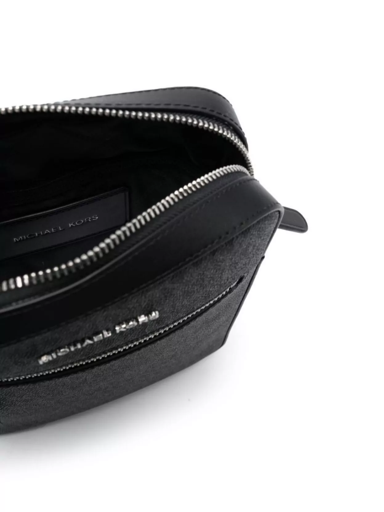 Michael Kors Signature Shoulder Bag Zip Pocket