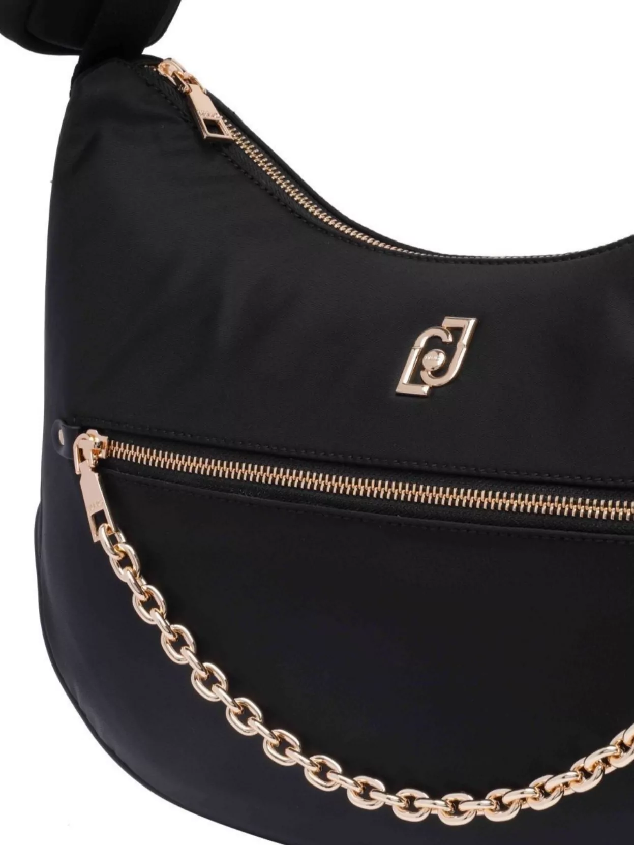 Liu •jo Chain Detail Shoulder Bag With Zip Pocket