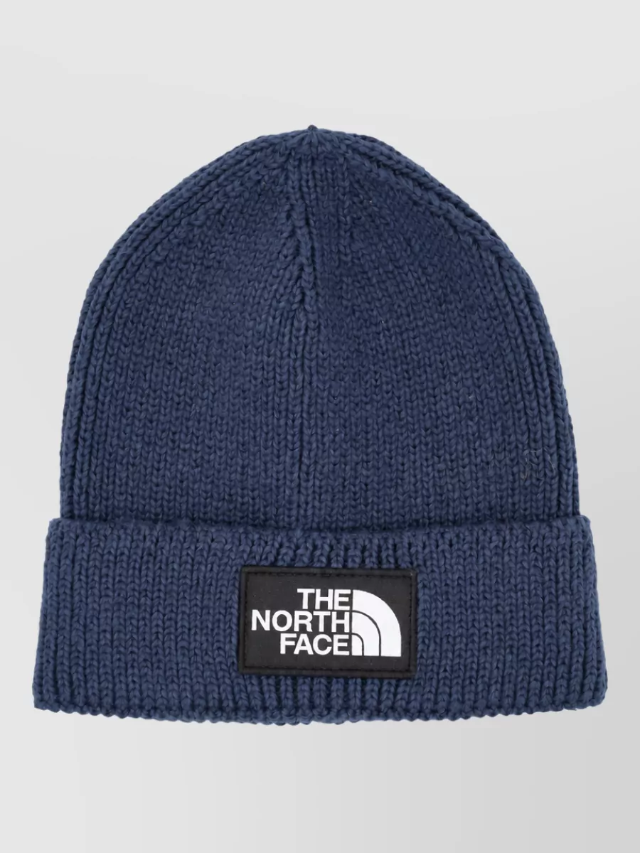 The North Face logo beanie