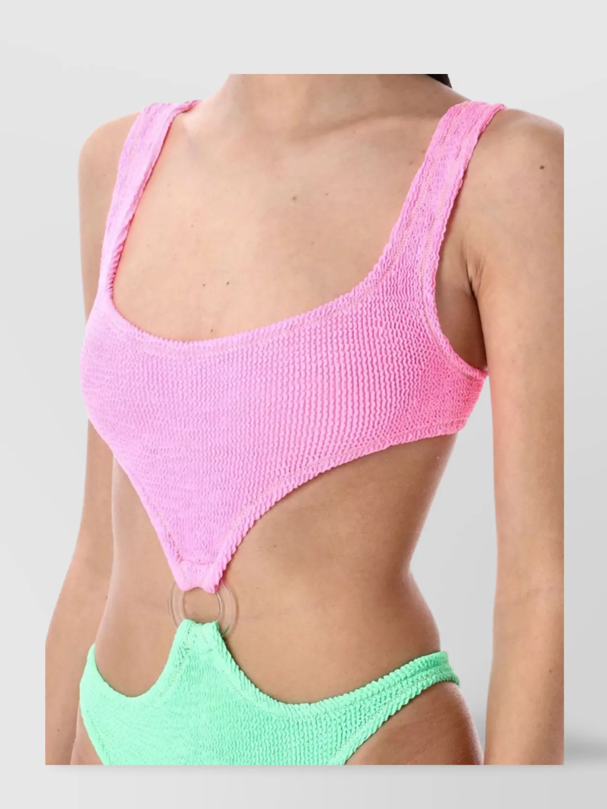 REINA OLGA AUGUSTA CRINKLE CUT OUT BEACHWEAR