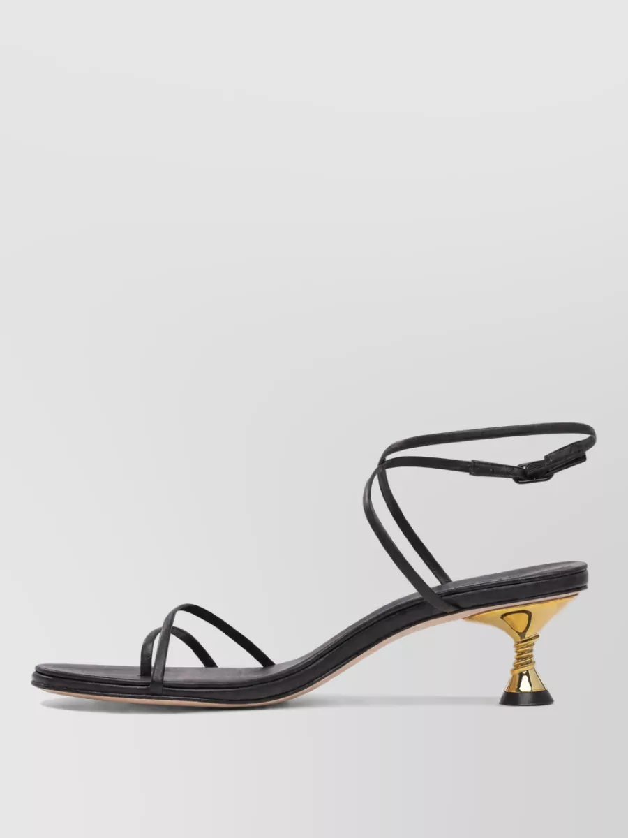 Studio Amelia Leather Helix 50Mm Sandals