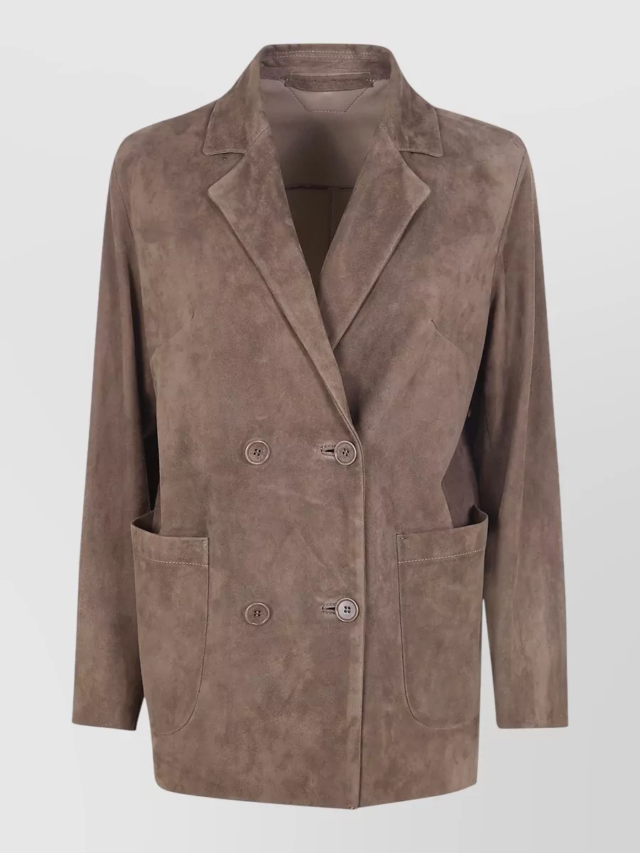 Salvatore Santoro Leather fitted jacket
