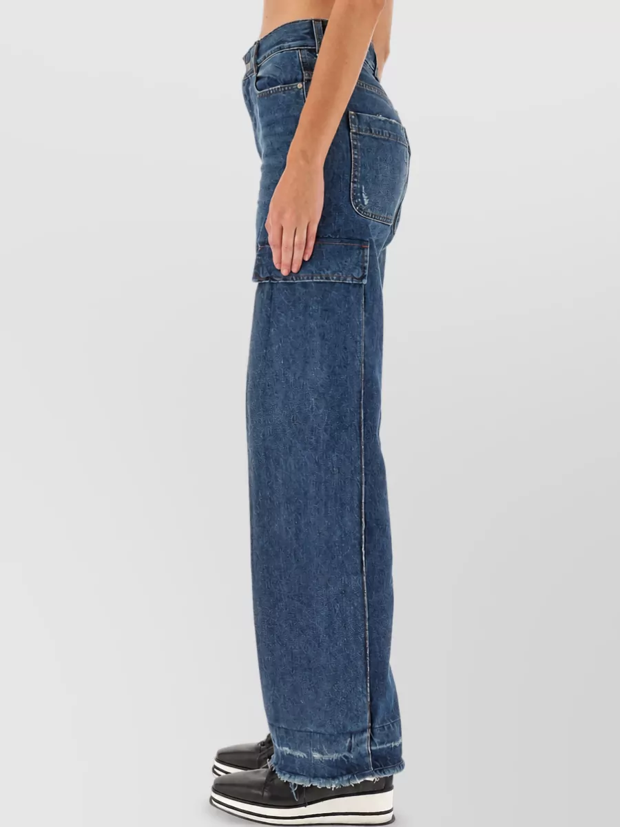 Stella Mccartney Wide-Leg Cargo Trousers