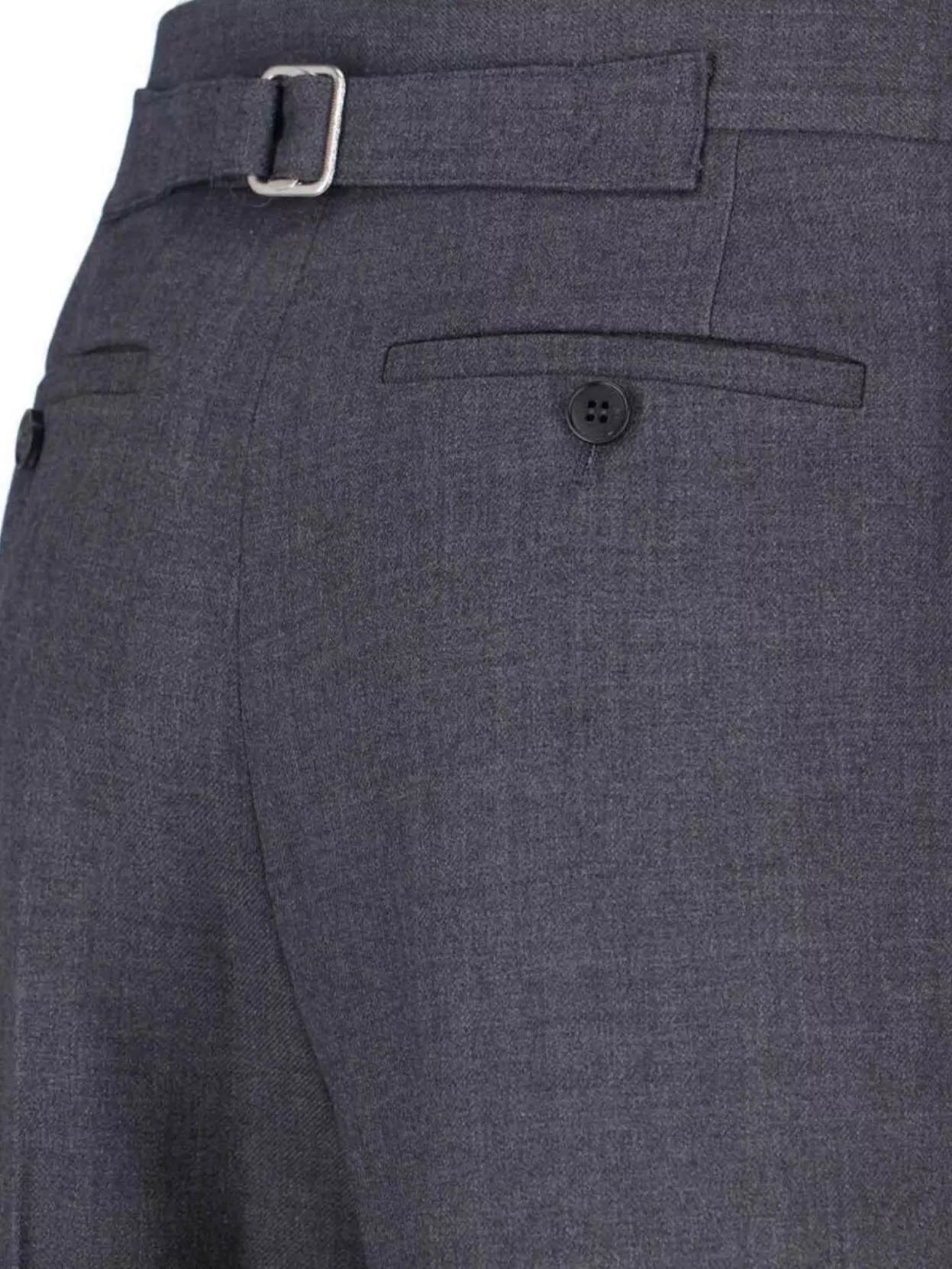 Low Classic Tailored Trousers With Pleats And Pockets