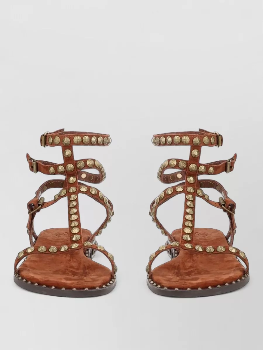 Ash Leather Sandals