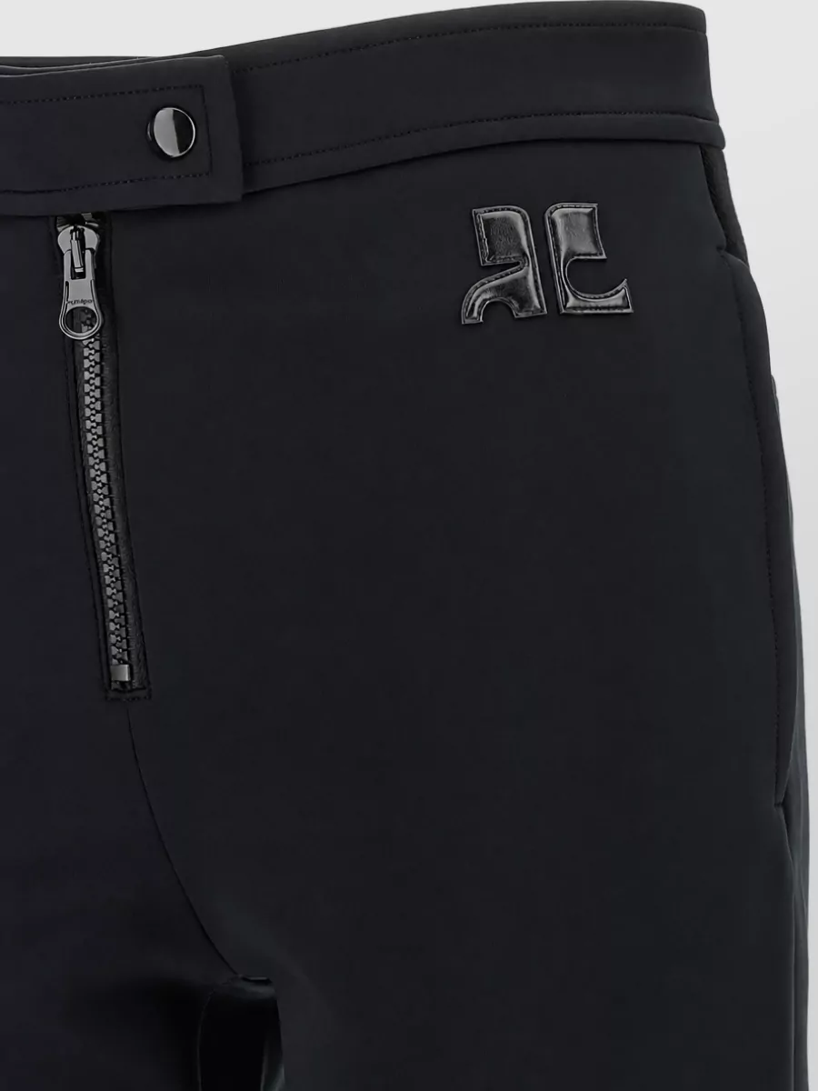Courrèges High-Rise Stirrup Leggings