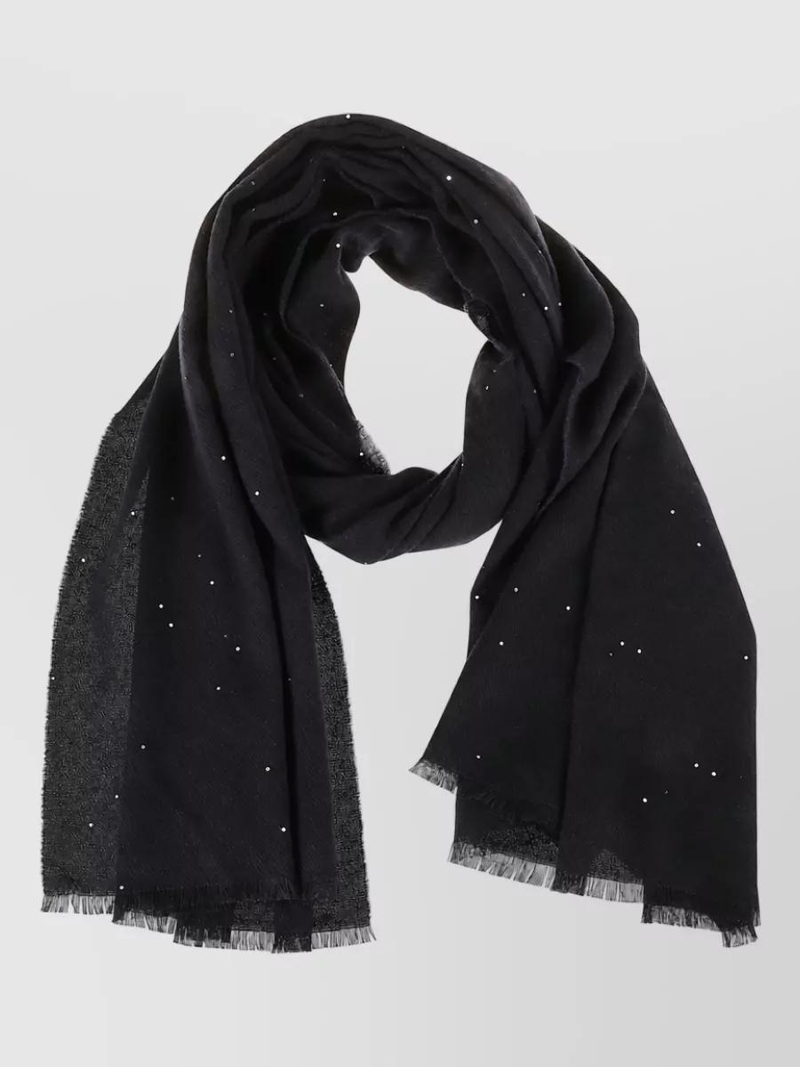 Peserico sequined scarf