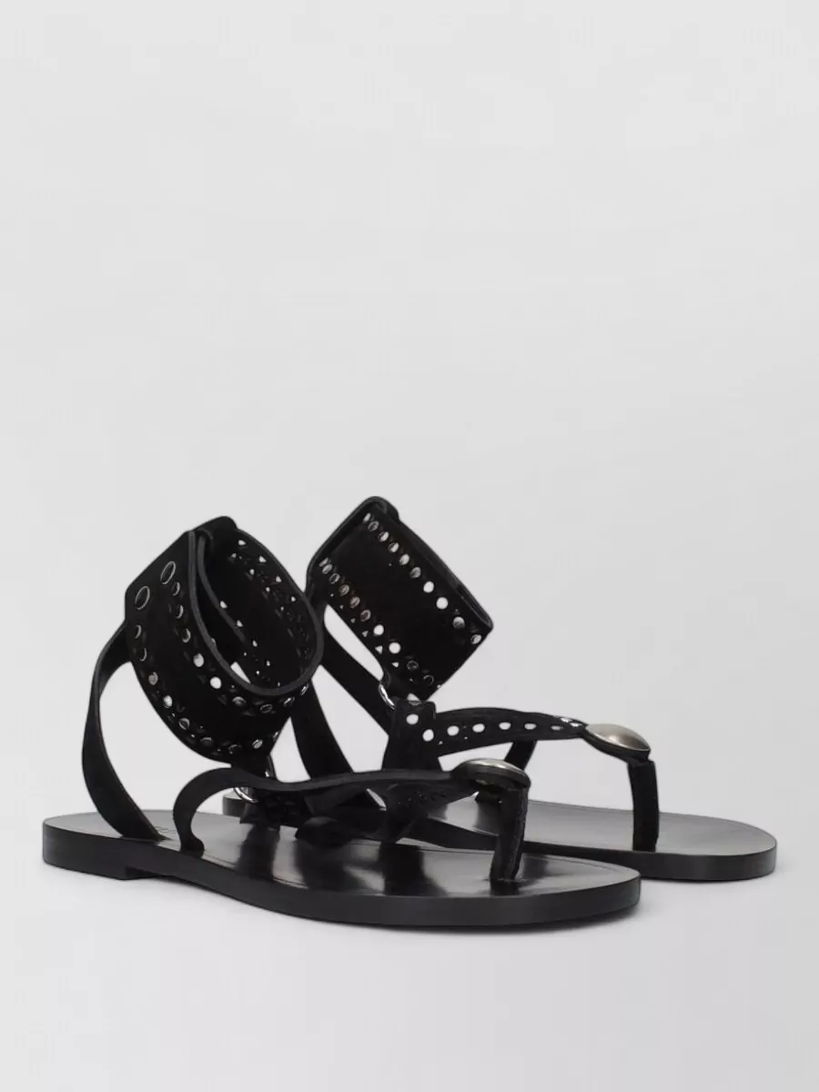 Isabel Marant Leather Studded Sandals