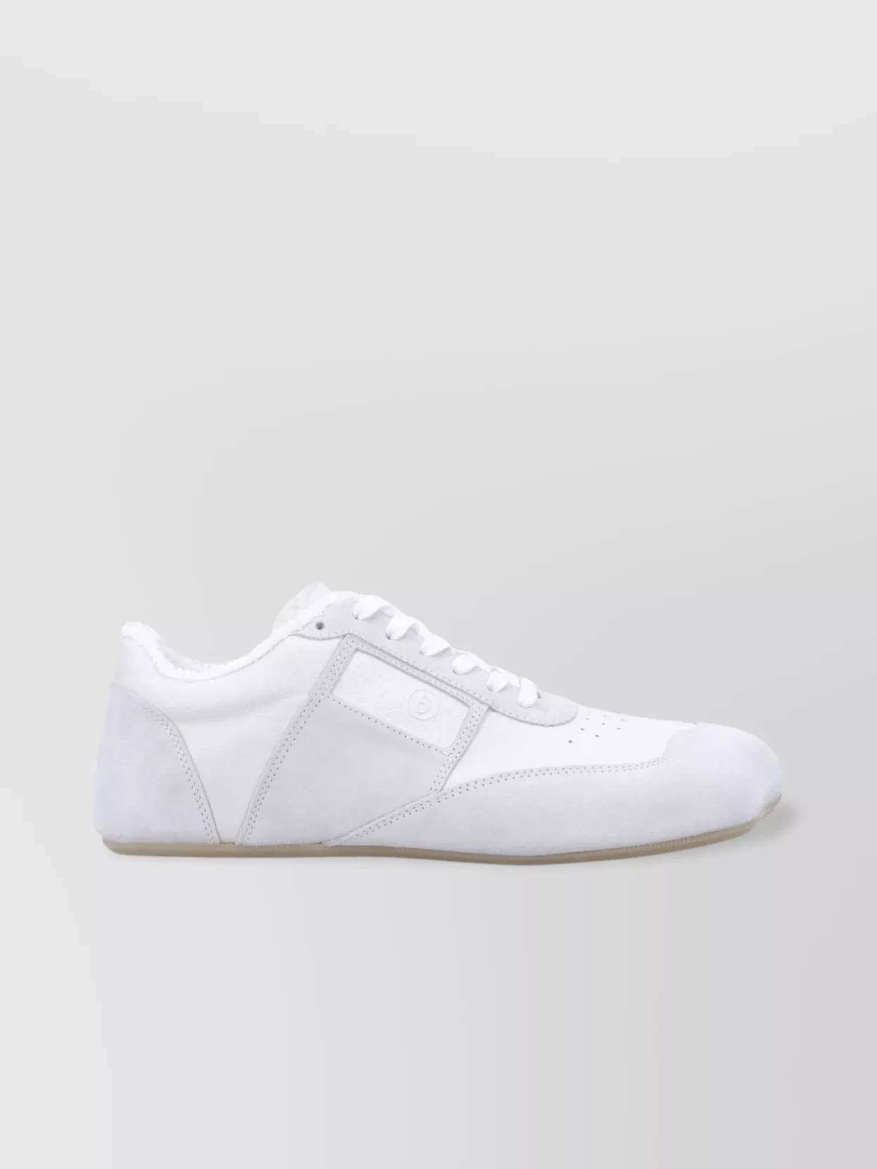 Mm6 Maison Margiela Low Profile Rubber Sole Sneakers