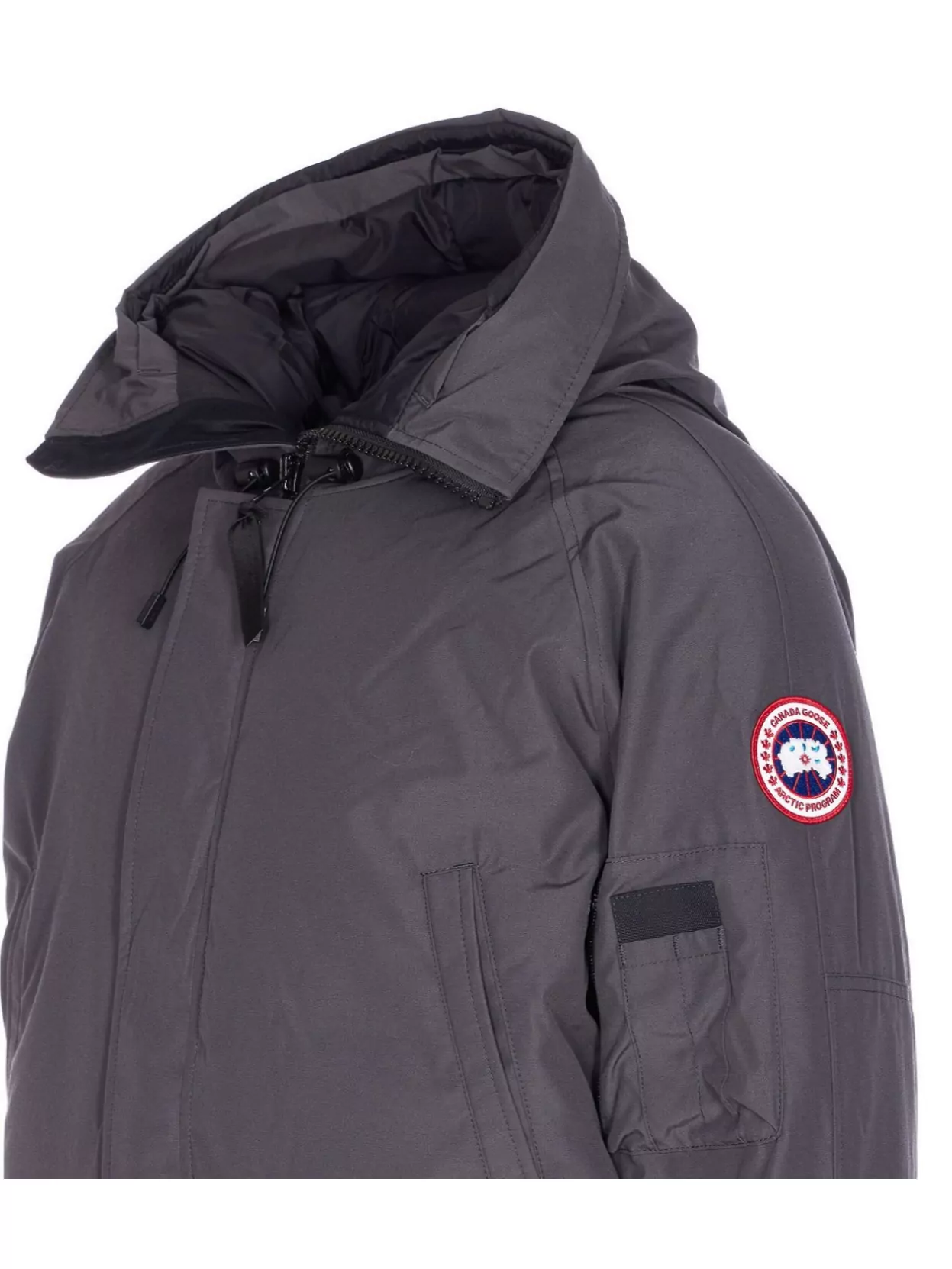 Canada Goose Hooded Bomber Jacket Long Sleeves