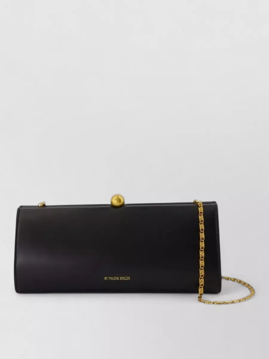 By Malene Birger leather clutch bag