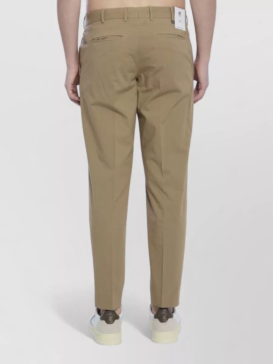 Pt Torino Rebel Stretch Cotton Regular Leg Trousers