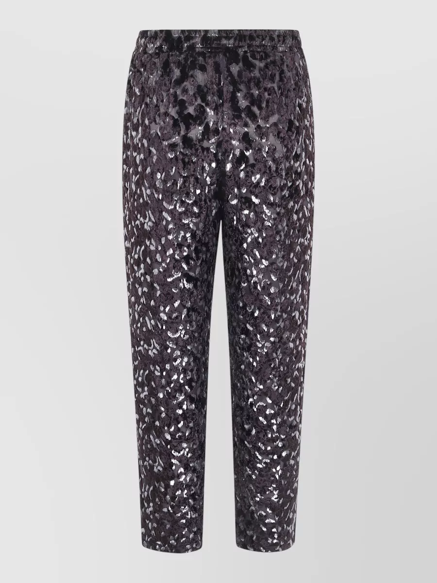 Pierre louise mascia silk cropped trousers