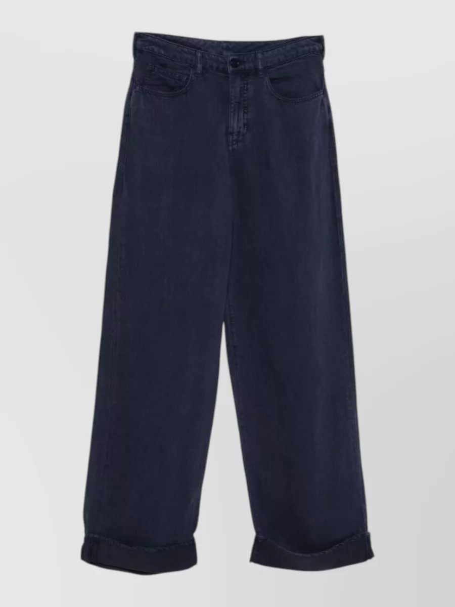 Emporio Armani wide-leg trousers