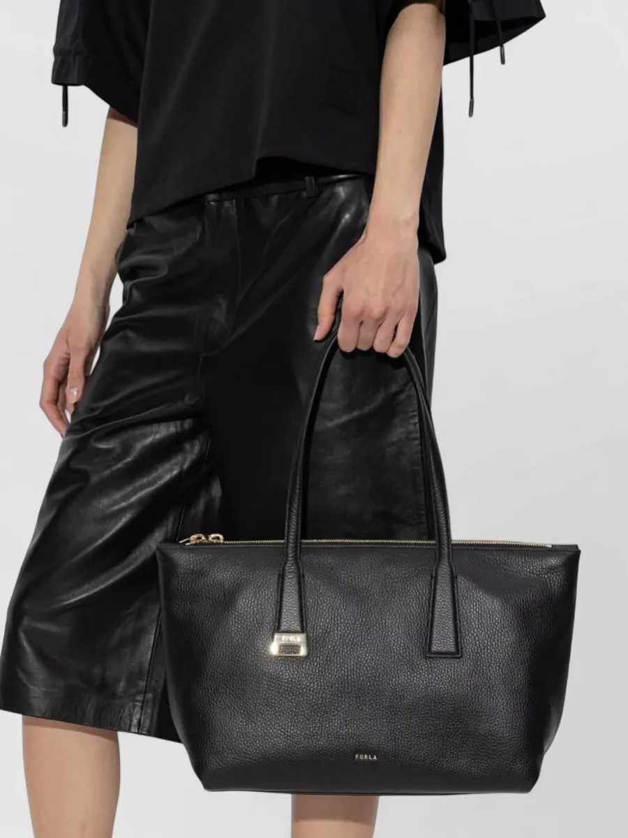 Furla Leather Tote Bag