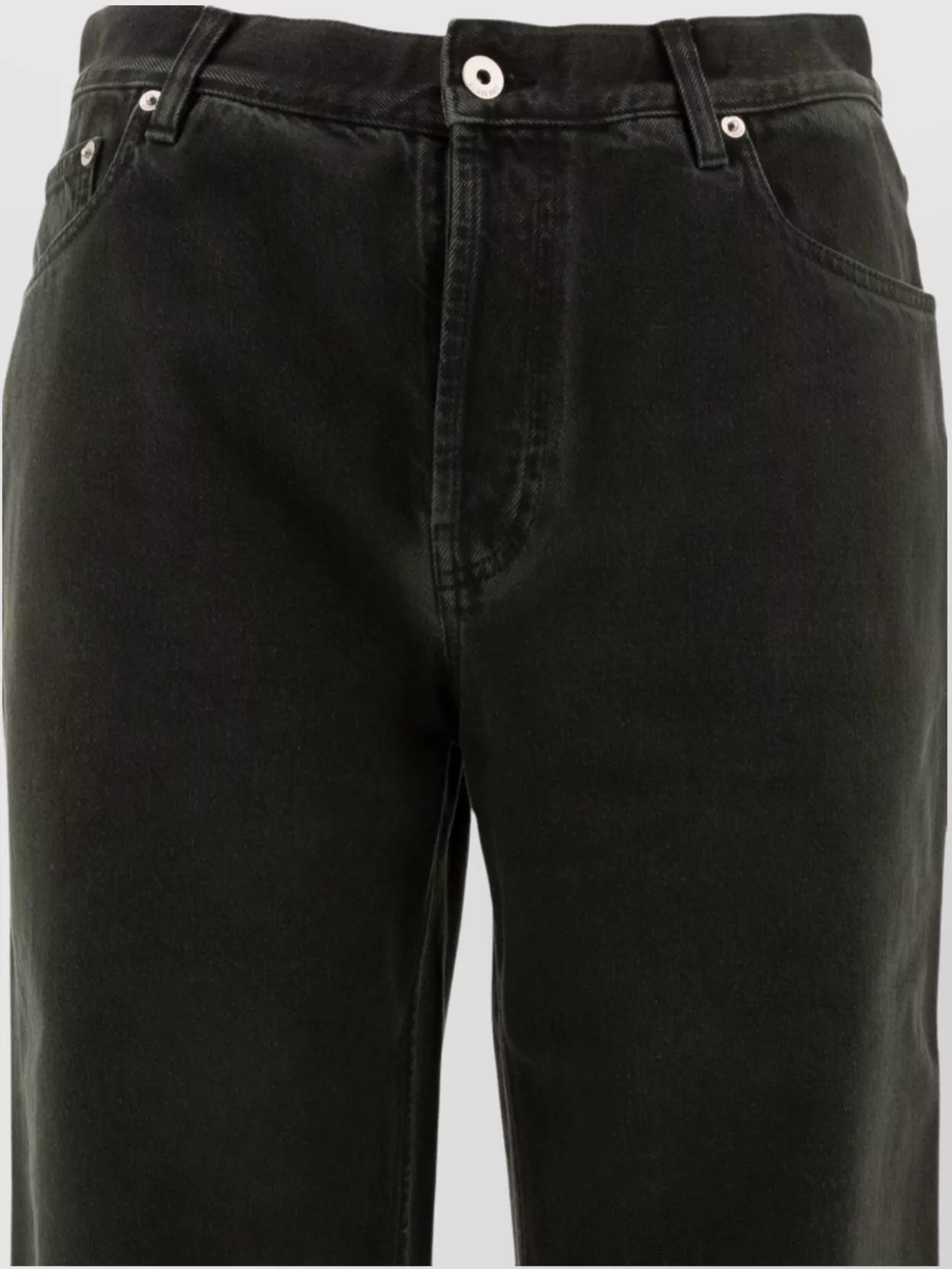 Burberry Denim Trousers With Pockets And Loops