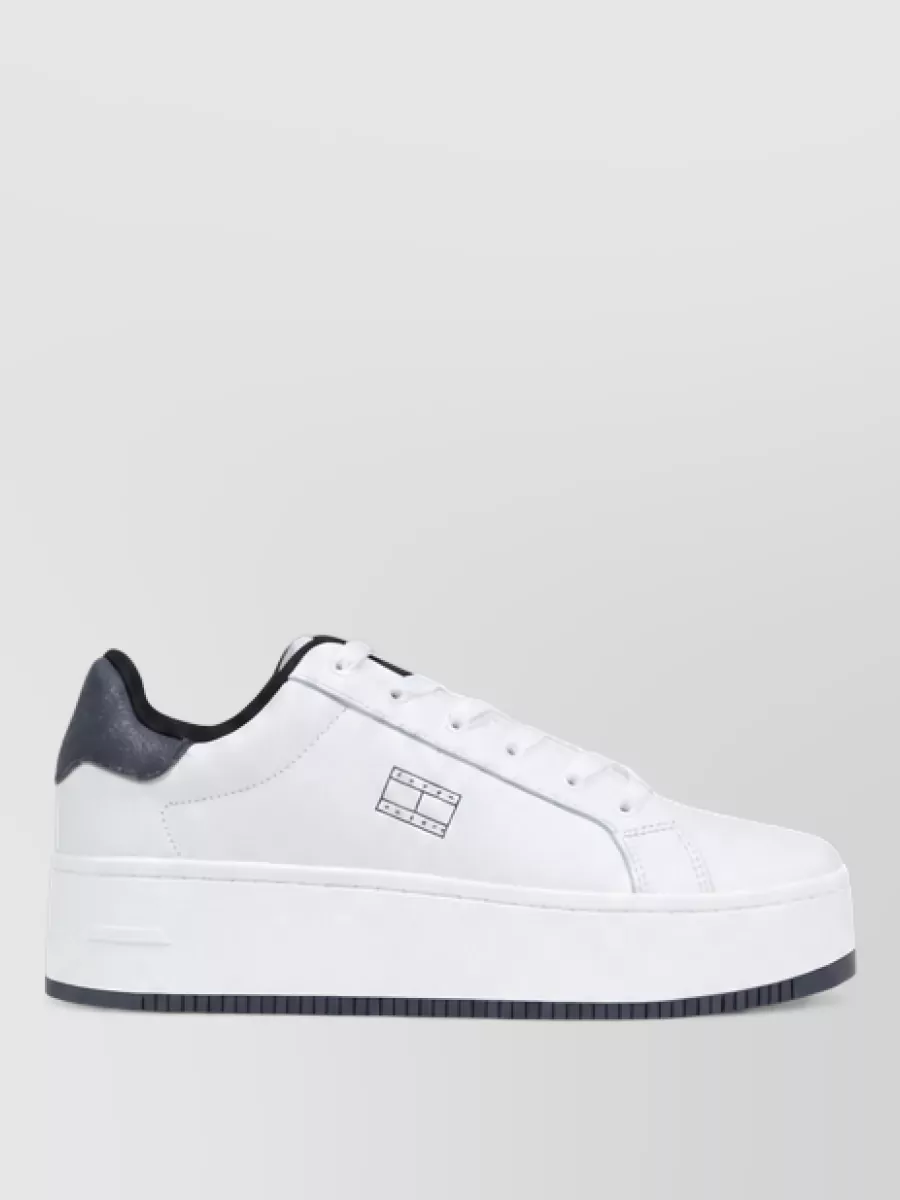 Tommy Hilfiger leather chunky low-top sneakers