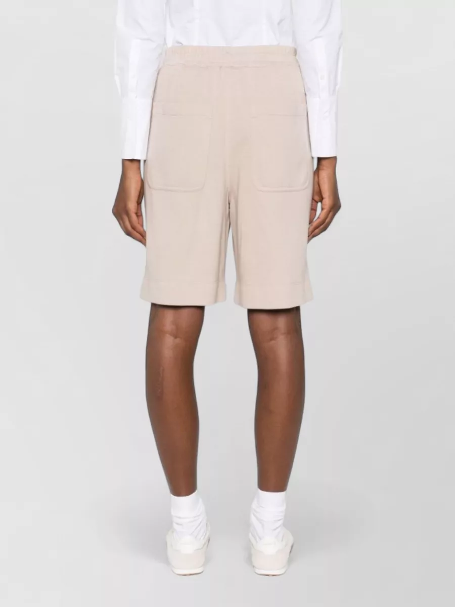 Brunello Cucinelli Cotton Bermuda Shorts Back Pockets