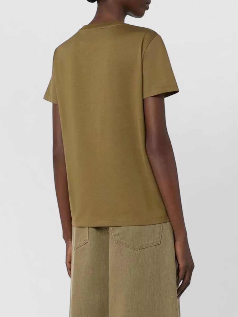Max Mara Papaia Regular Fit Crew Neck Top