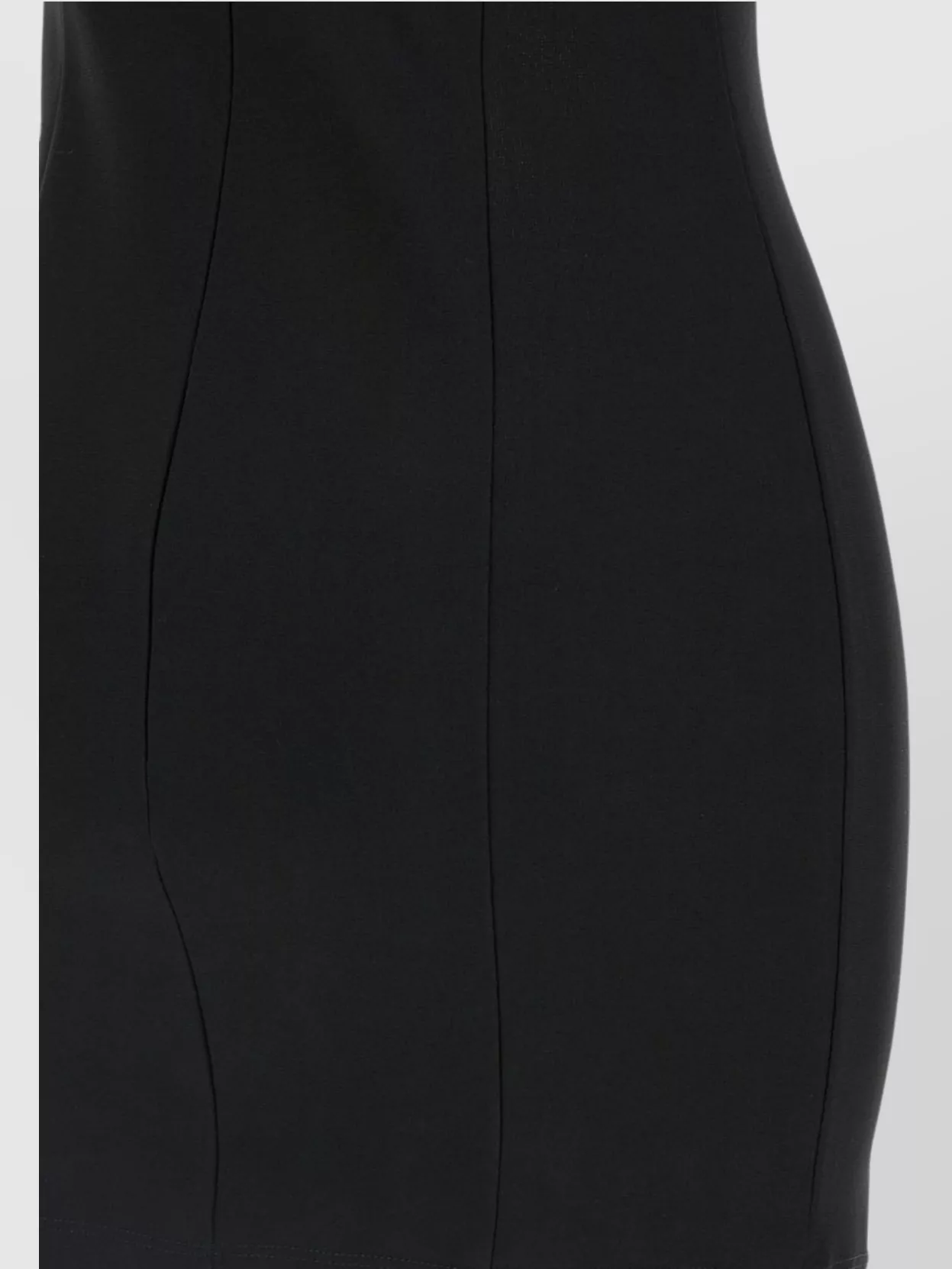Nensi Dojaka Mesh Panel Sleeveless Fitted Silhouette Dress