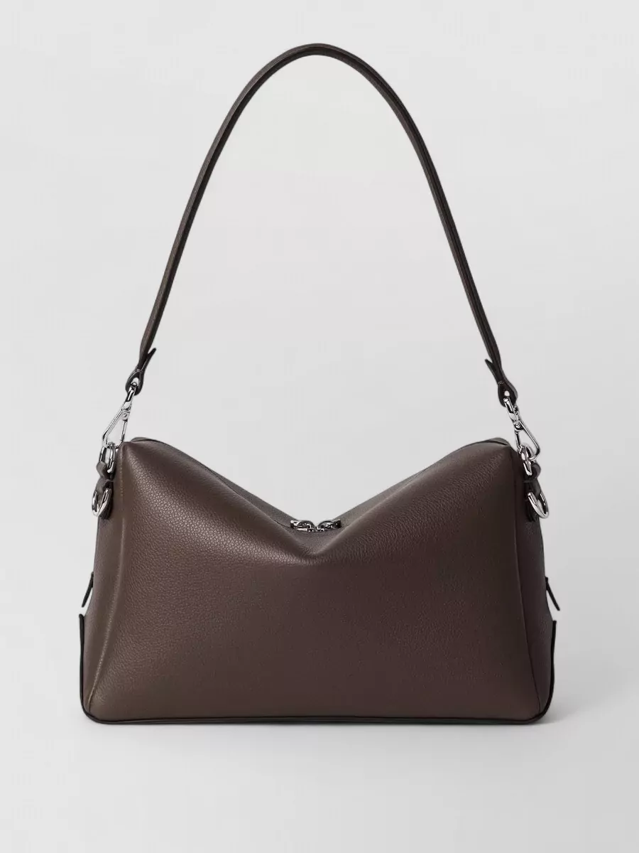 Fendi leather shoulder bag
