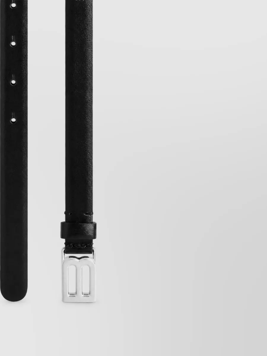 Balenciaga leather belt