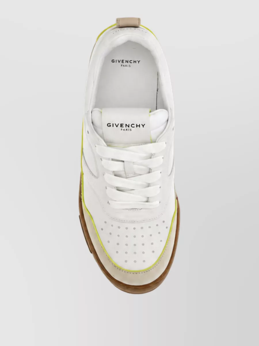 Givenchy Calf Leather Low-Top Sneakers