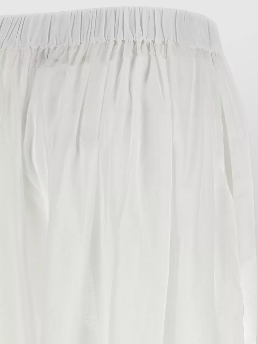 The Andamane Cotton Wide-Leg Pyjama Trousers