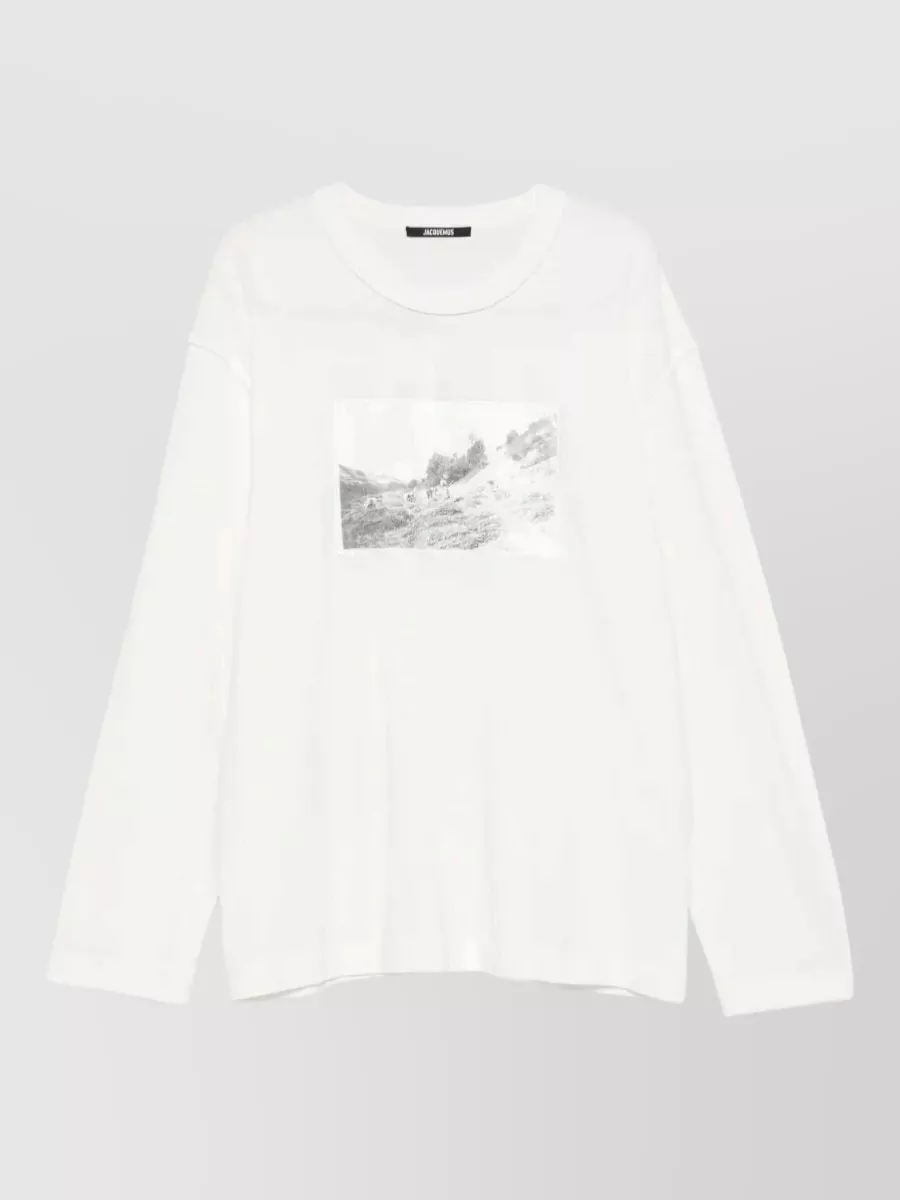 Jacquemus Cotton long-sleeve t-shirt