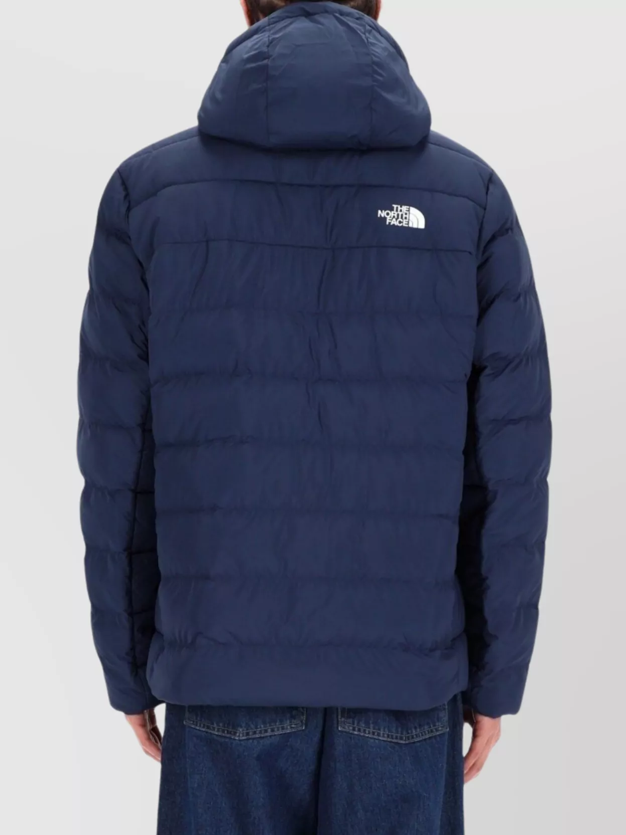 The North Face Hooded Quilted Jacket Featuring Elastic Cuffs