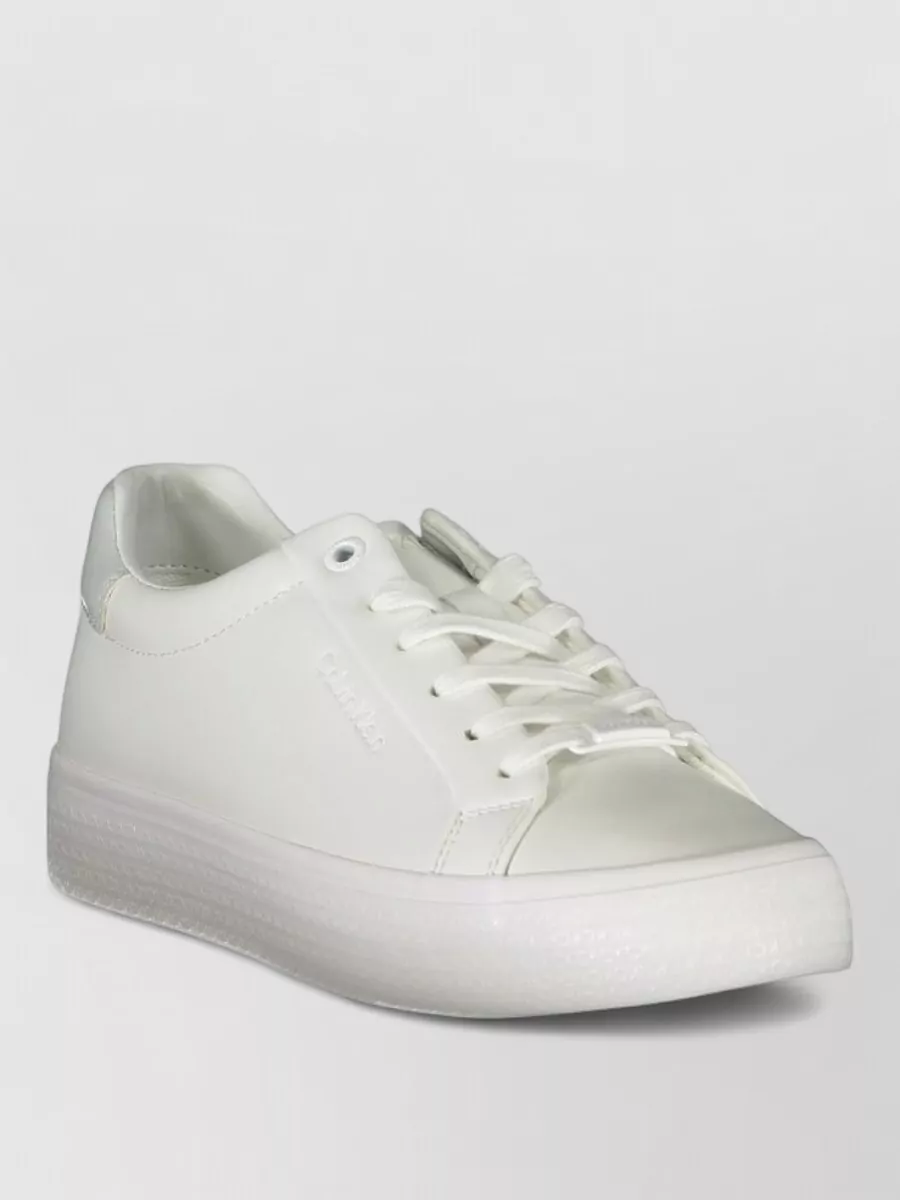 Calvin Klein leather low-top sneakers