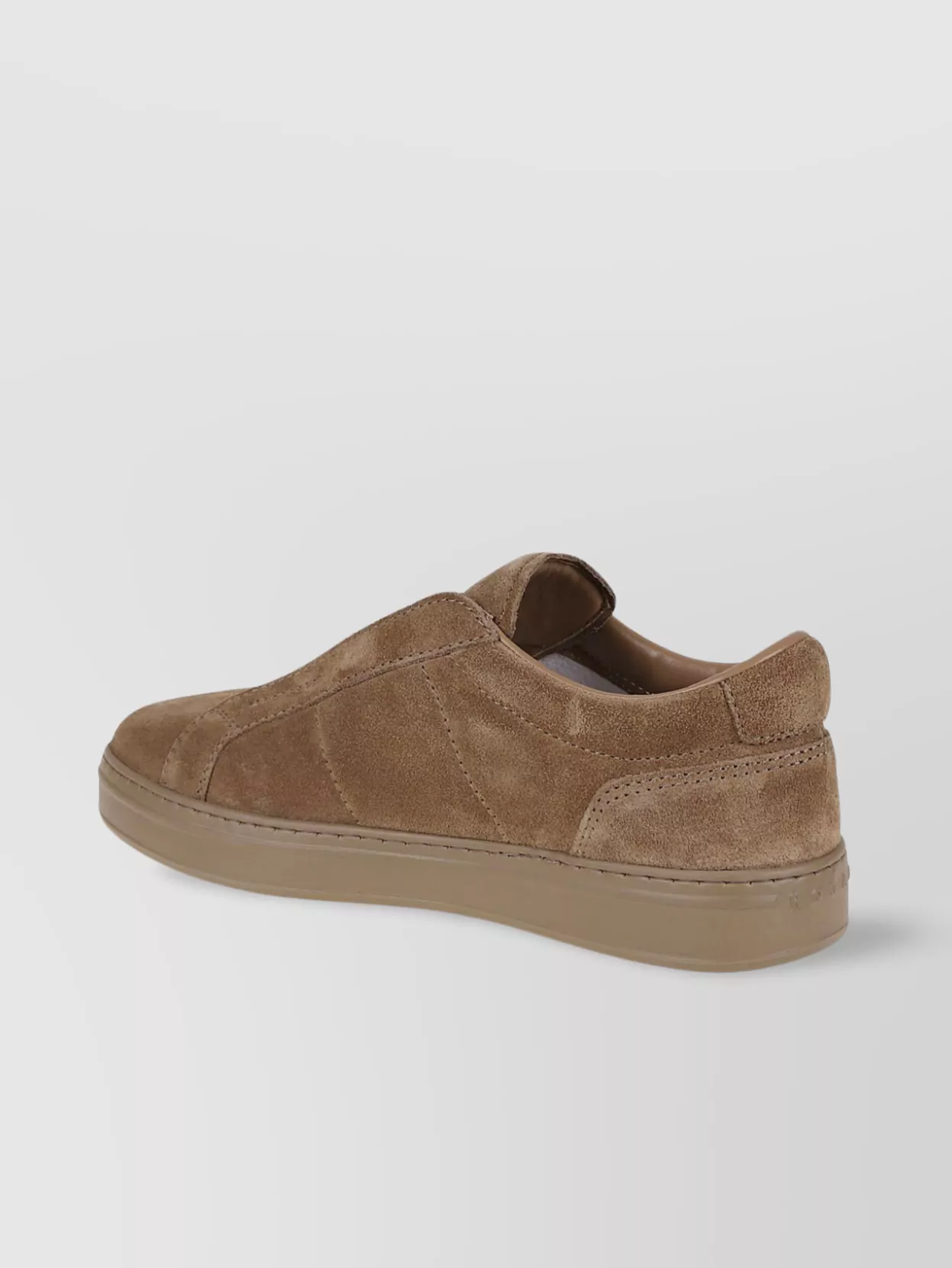 Hogan Slip-On Suede Sneakers Rubber Sole