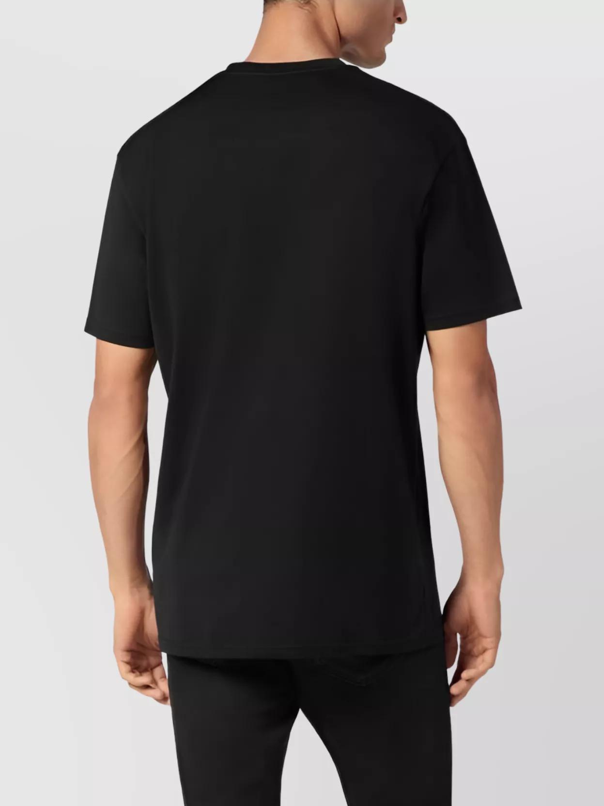 Philipp Plein Car Crew Neck Graphic Print Short Sleeves