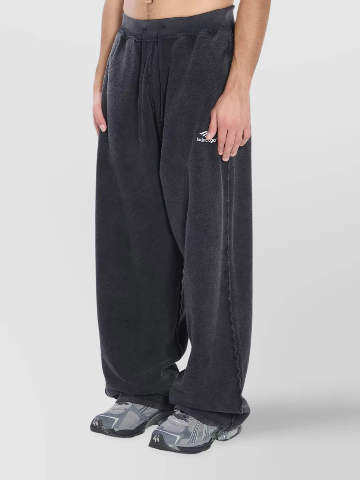 Balenciaga Reversed Seam Oversized Sports Sweatpants