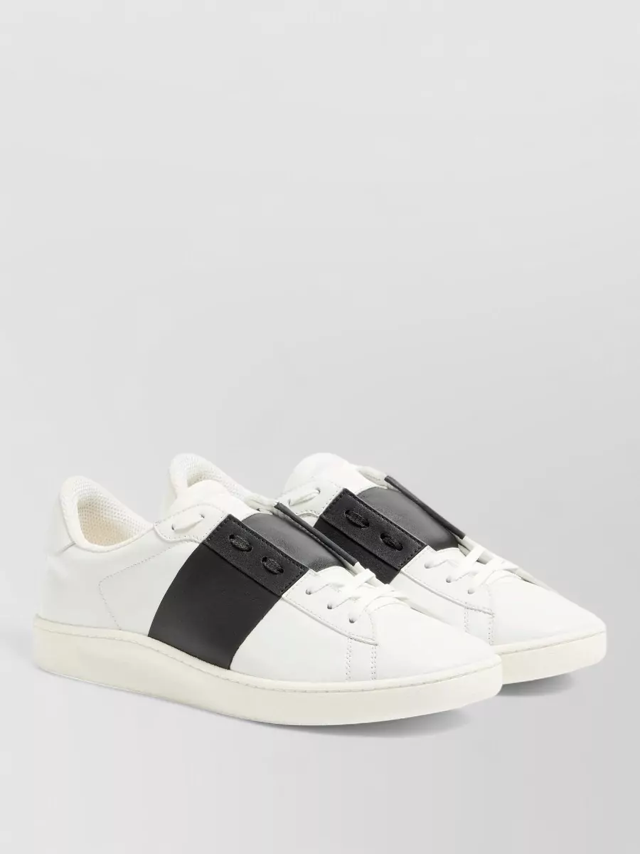 Valentino Garavani leather low-top sneakers