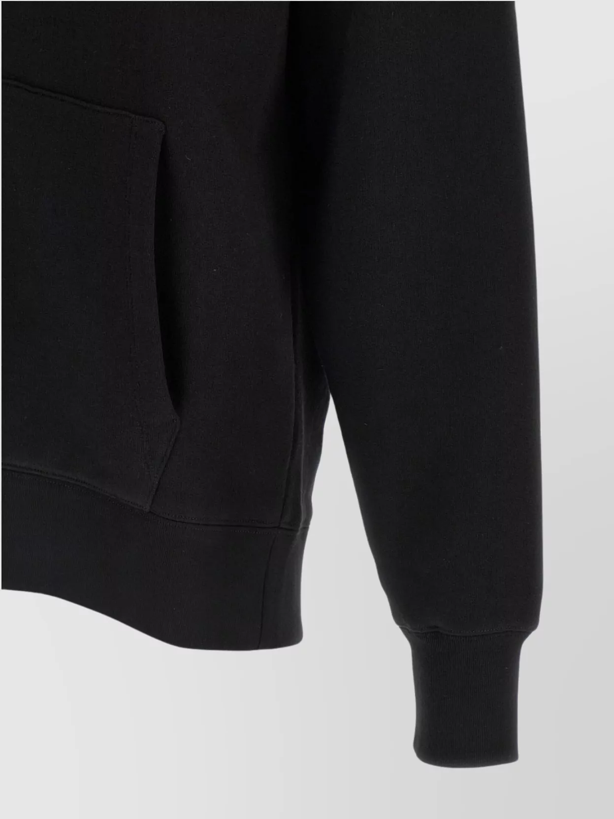 Valentino Garavani Hoodie With Vg Patch And Front Pockets
