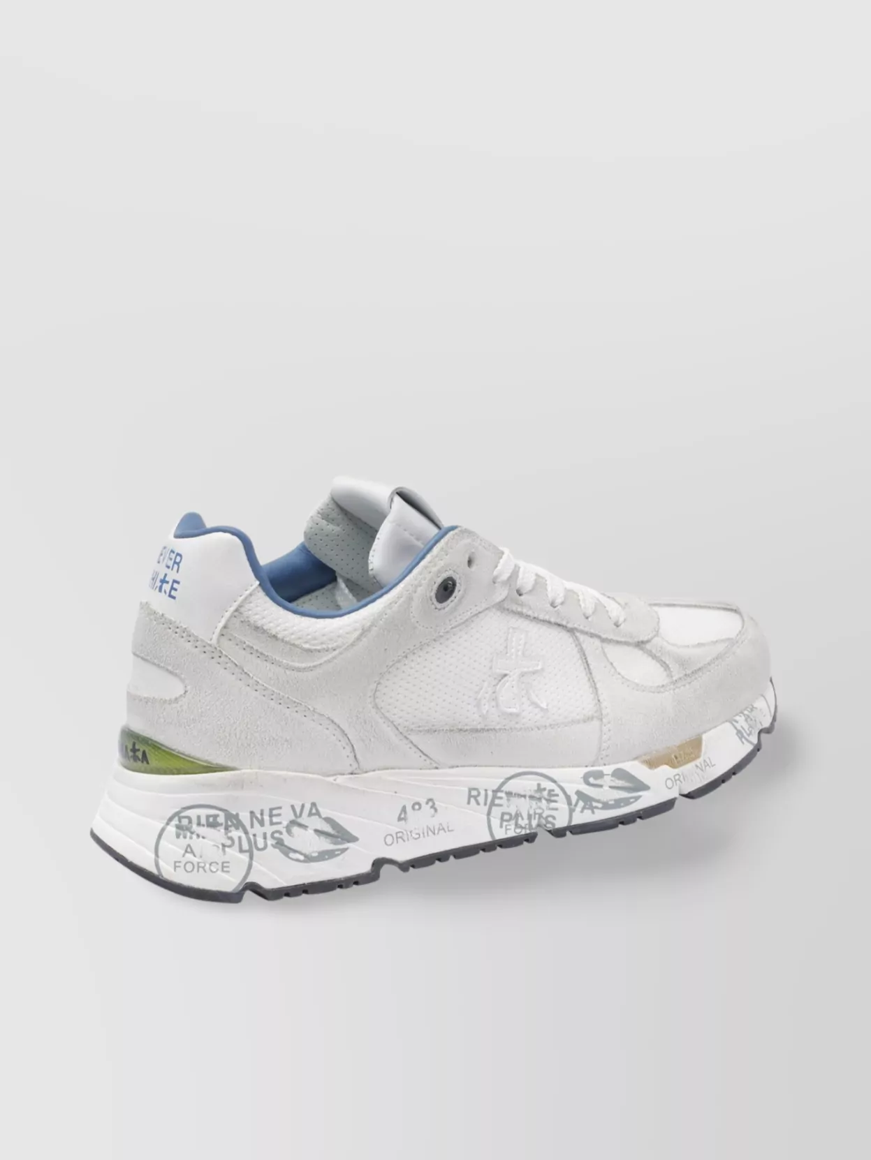 Premiata Low Top Sneakers Contrast Sole