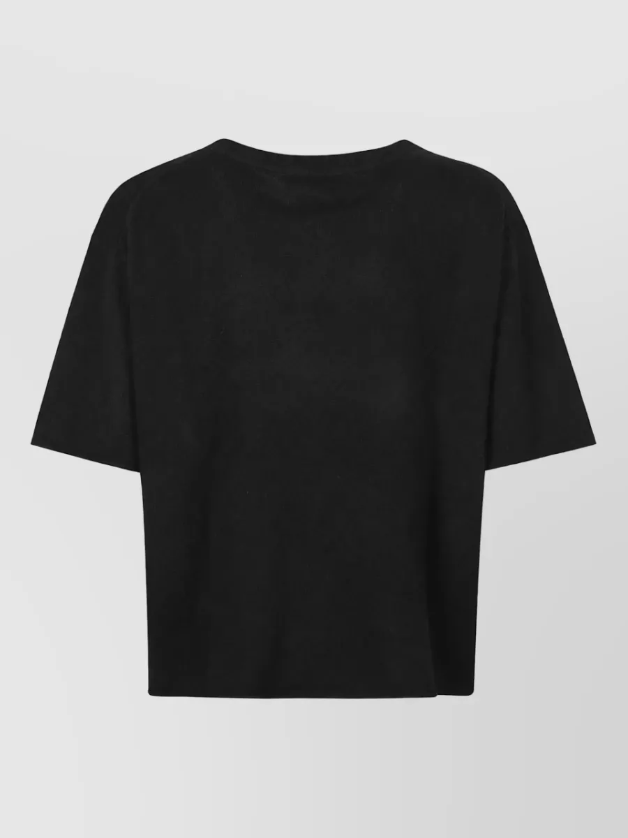 Lisa Yang Fine-Knit Knitted T-Shirt