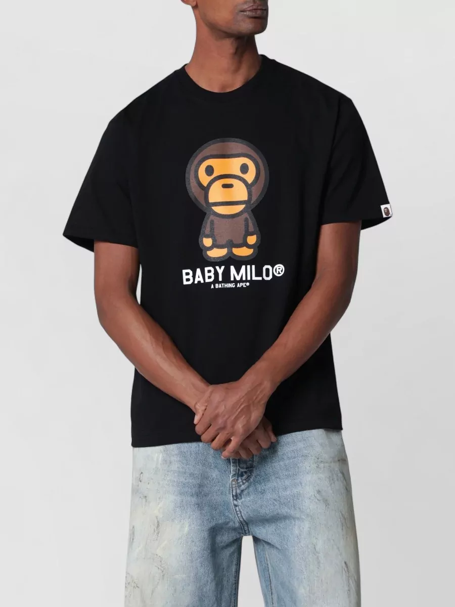 Bape Crew neck short sleeve graphic print shirt | The Fashion Square